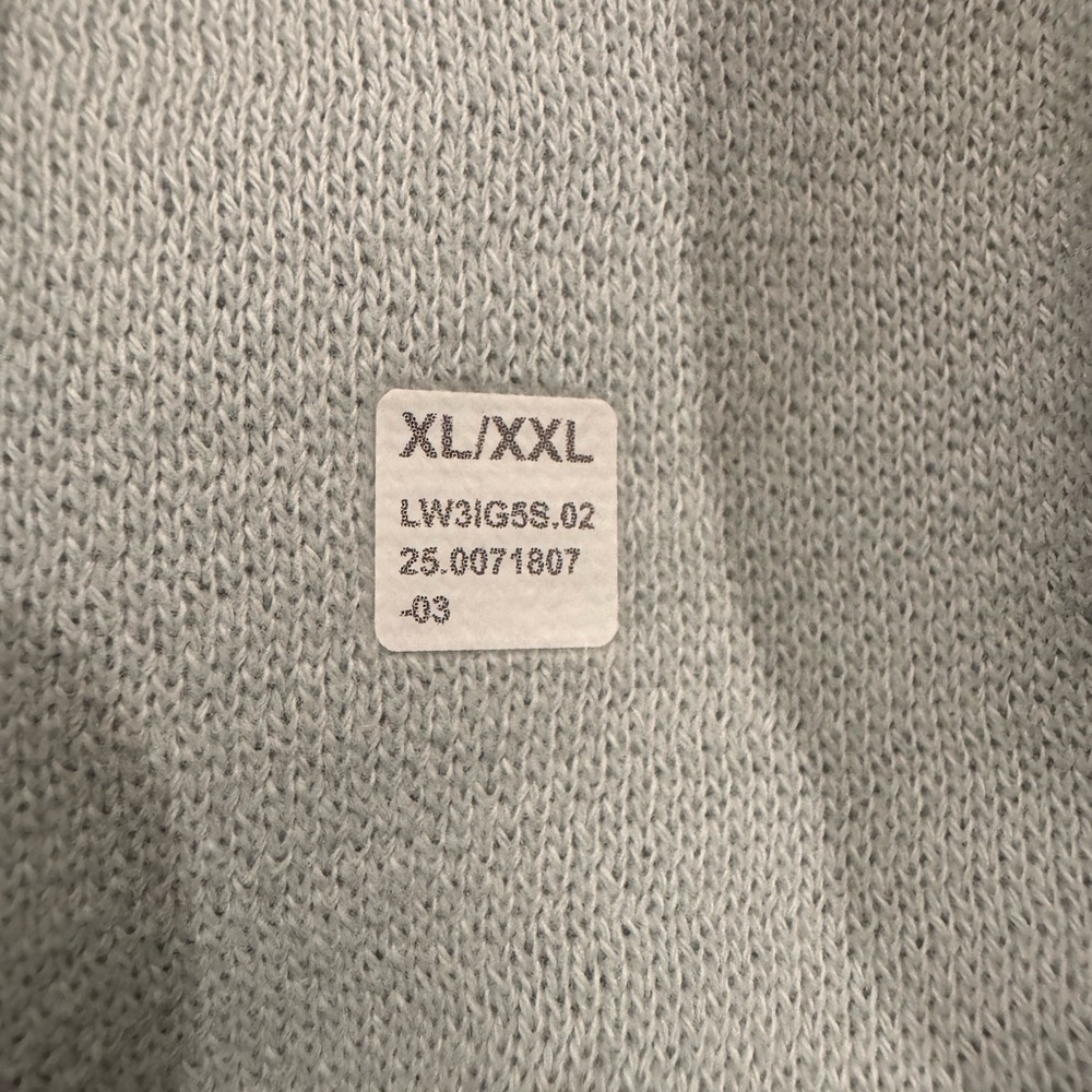 Auth. ✅ Lululemon Oversized Full Zip Scuba in “Ocean Air” Size XL/XXL.🌊💙 - Picture 8 of 11